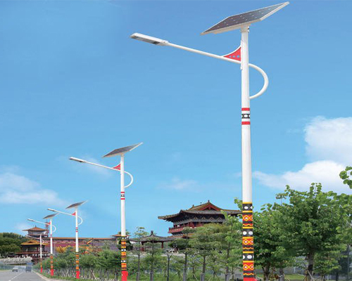 江孜民族特色路灯