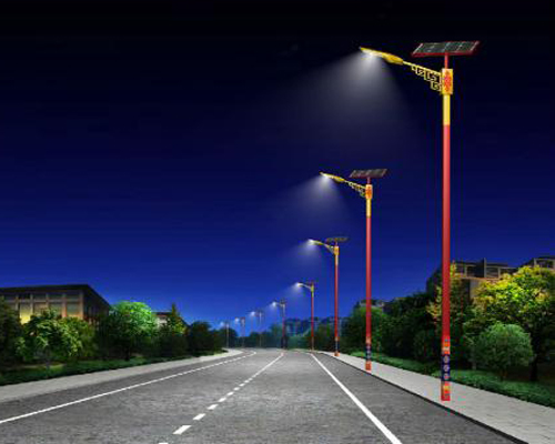 江孜民族特色路灯